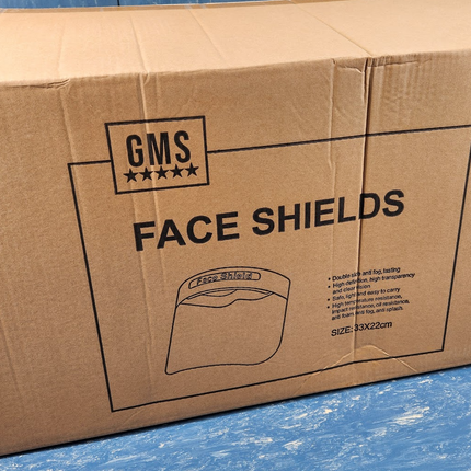 200 PCS GMS Full Face Shield Reusable Washable Disposable Face Mask Shield