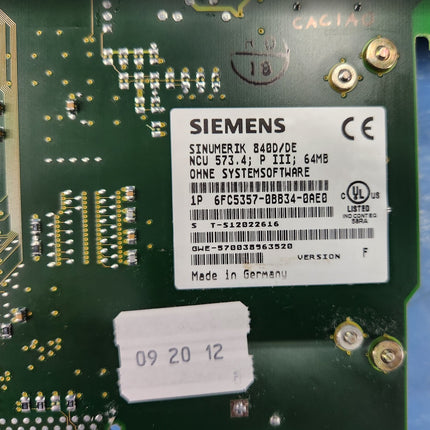 6FC5357-0BB34-0AE0 Siemens Processor Module
