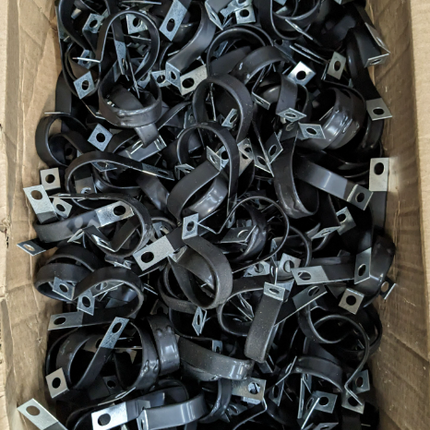 2” Cushioned Insulated Steel Loop P Clamp - BOX of 300 PCS