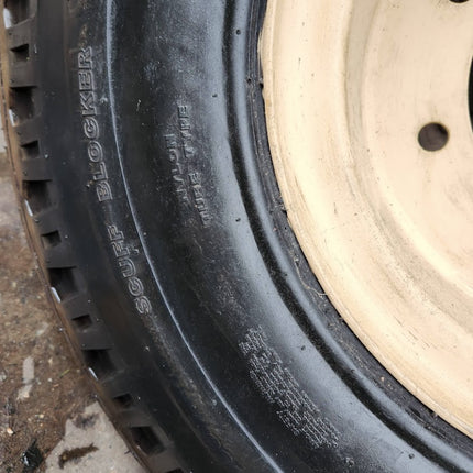 Samson Wheel Tire 10.00-15 Trailer Express LPT Rb611 16 Ply 8 Bolt