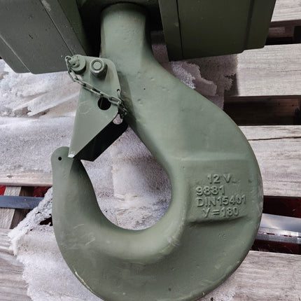 Johnson 60 ton 4-sheave 5/8" Wire Rope Hook Block RJ 60ON 12RTD