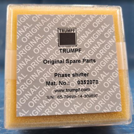 Trumpf Phase Shifter 0352070 Deflection Deviating Mirror D68 25° AOI