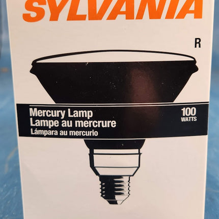 Genuine Sylvania H44GS-100M 100 Watt PAR38 Mercury Lamp Brand New