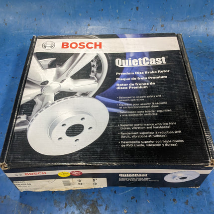 Bosch QuietCast Premium 16010240 Disc Brake Rotor Front