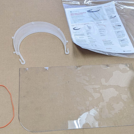 Zverse Zshield Health Reusable Protective Face Shield 2.0 Case of 100