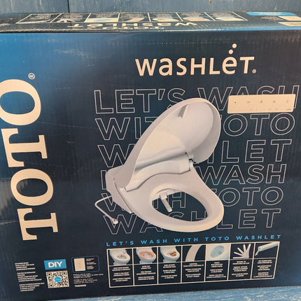 TOTO Washlet Elongated Bidet Seat with SoftClose Lid Heated Deodorizer