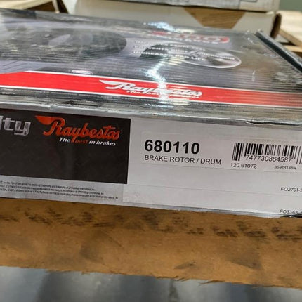 Raybestos 680110PER Street Performance S Groove Disc Brake Rotor Police Crown Victoria PAIR