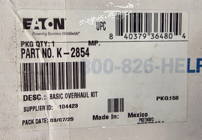K-2854 Eaton Fuller Basic Overhaul Kit