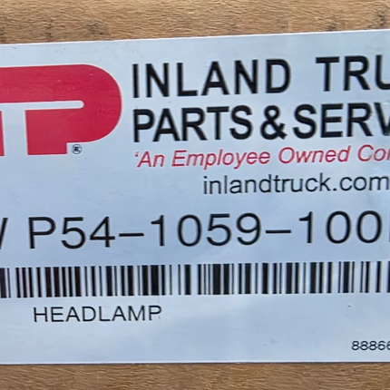 Kenworth Headlamp Assembly P54-1059-100R