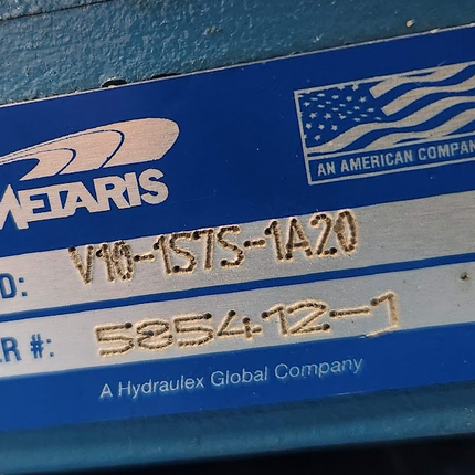 V10-1S7S-1A20 Metaris V10 Series Vane Pump