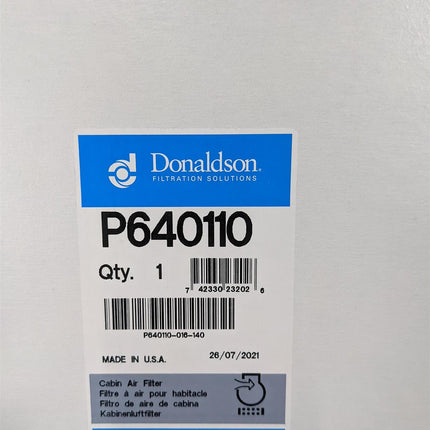 Paccar P640110 Donaldson Cabin Air Filter Replaces X1987001 - getexcess