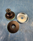 Engine Isolator Kit Ebco 60 Duro Green 2.5" OD x 2.5" OAL x 5/8" ID