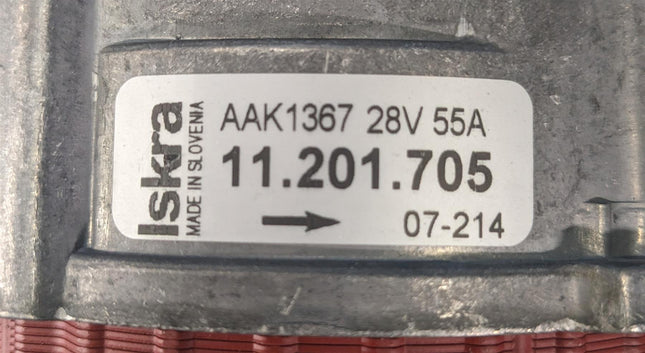 11.201.705 Iskra Alternator 28V 55A MAN AAK1367 WAI 12586N