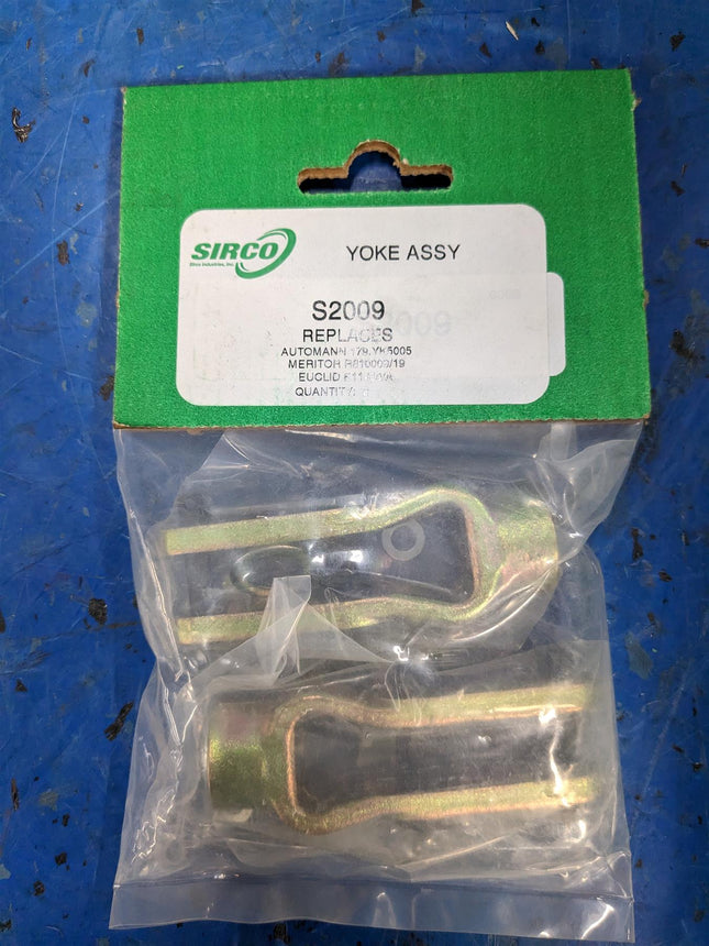 Sirco Yoke 5/8-18 Auto Slack Clevis With Pins 1-3/8