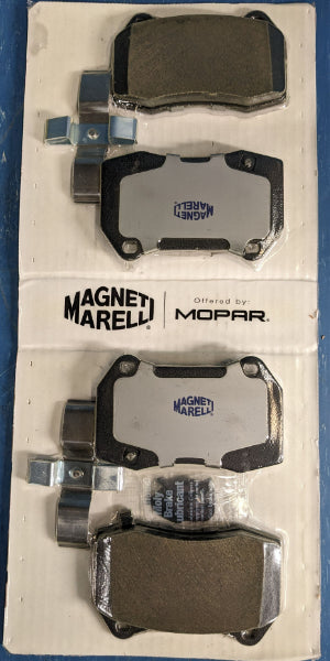Mopar Magneti Marelli Brake Pad Set 1AMV10960A FMSI 7954-D960 350Z Sentra G35