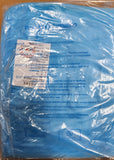 Non Medical Isolation Gown Blue Elastic Cuff XXL Atria CASE of 70 PCS