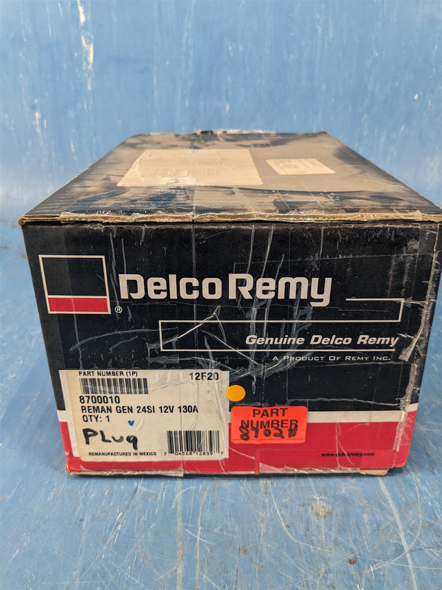 8700010 Delco Remy Alternator 24SI 12V 130AWAI8402N Lester 8702N