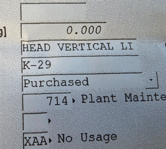 K29 Lincoln Vertical Adjuster Lift Fixture
