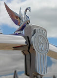 Chrome Bugler Swan Hood Bonnet Ornament Peterbilt Kenworth Freightliner Trucks Universal