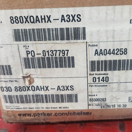 880XQAHX-A3XS Chelsea 8 Bolt PTO Kit Model 880