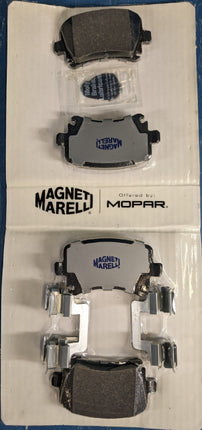 Mopar Magneti Marelli Brake Pad Set 1AMV41108Y FMSI 8213-D1108 VW CC Passat