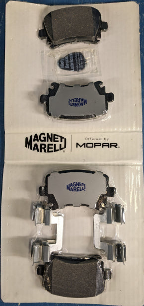 Mopar Magneti Marelli Brake Pad Set 1AMV41108Y FMSI 8213-D1108 VW CC Passat