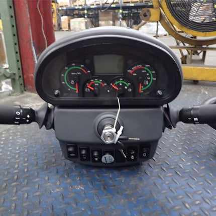 Steering Column Assy Instrument Cluster Steering Wheel Manitowoc 80027907 RT540E