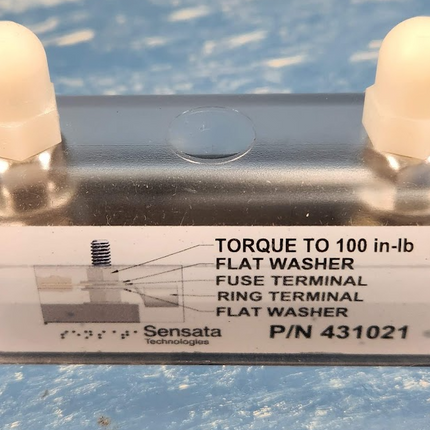 431021 Sensata Fuse Holder & Cover Block Assy w/ Cover & Nuts
