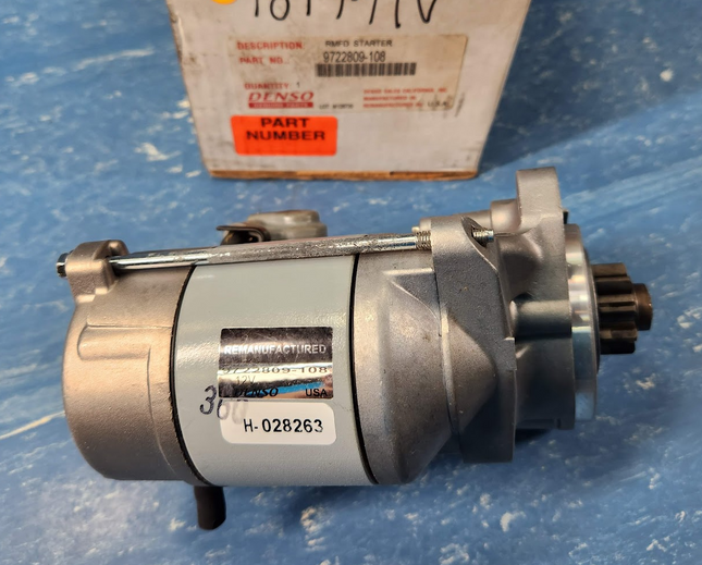 9722809-108 Denso Reman 12V Starter OSGR 9 Teeth
