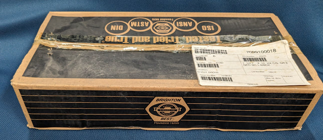 BOX OF (6) 7099100018 1 1/4-7x14 Hex Head Bolt 14” Long GR8 1.25