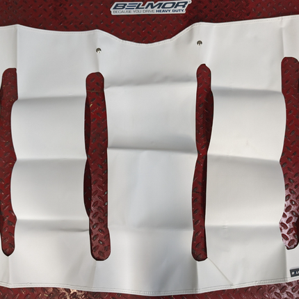 Belmor Winterfront Peterbilt 579 2013-2018 Heavy Duty White Vinyl Front Grille