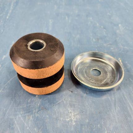 Engine Isolator Kit Ebco 70 Duro Orange 2.5" OD x 2.5" OAL x 5/8" ID