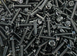 3/8 - 16 x 2" Grade 8 Flange Hex Head Bolt Black Zinc Plated - BOX of 100