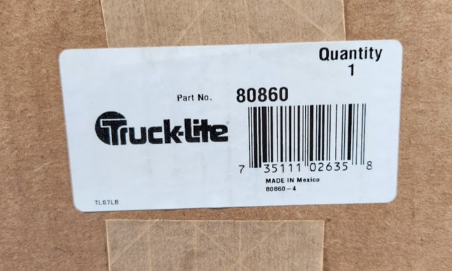 Truck-Lite Driver Side Halogen 4 x 6 Rectangular Snow Plow Light 12V