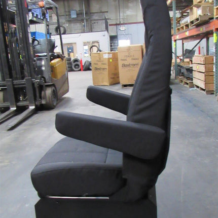 Bostrom Western Star T900F Truck Seat Non Suspension High Back Black Cordura