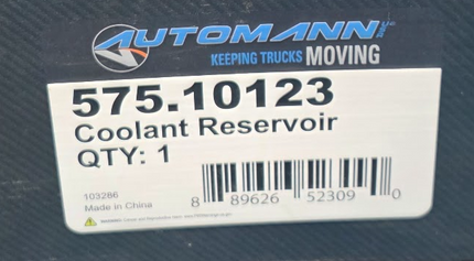 Automann 575.10123 Coolant Reservoir Tank Freightliner M2 106 112 A05-33753-000