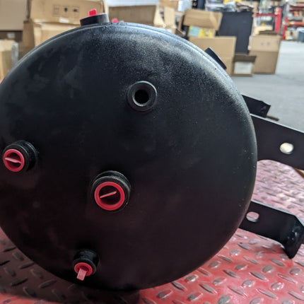 Air Brake Tank Reservoir 10” x 32.5” Steel Wet Primary w/ Brackets 150 PSI Blue Bird Bus Truck