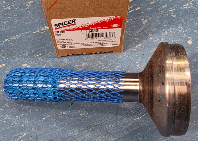 2-40-1671 Spicer Spline Stub Tube Shaft 1.375x16 3.500x0.065 - getexcess