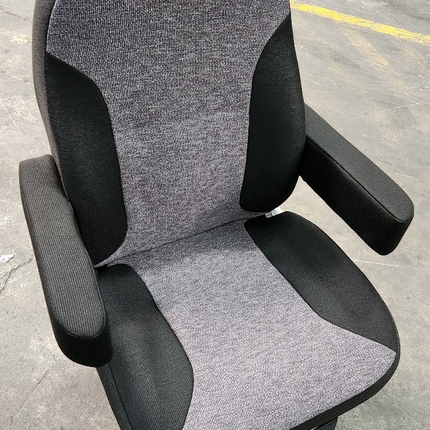 Kenworth National Air Seat S78-1059-1446422320 Black Gray Cloth