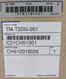 Epson TM-T20III POS Receipt Thermal Line Printer M267D C31CH51001