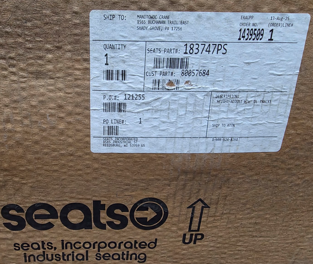 Seats Inc Seat Base Kit 183747PS - getexcess
