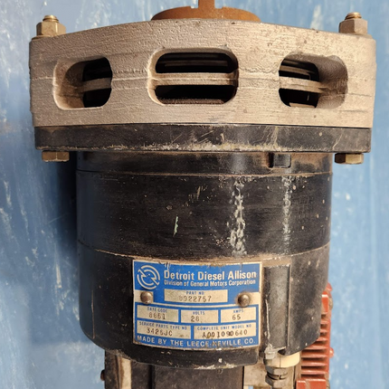 8922757 Detroit Diesel Leece Neville 28V 65A Alternator V71 - getexcess