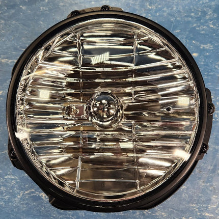 Headlamp Headlight Bucket Assy Round 7" 9007LL Bulb Glass Classic Conversion