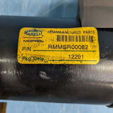 Magneti Marelli Engine Starter Reman RMMSR00082