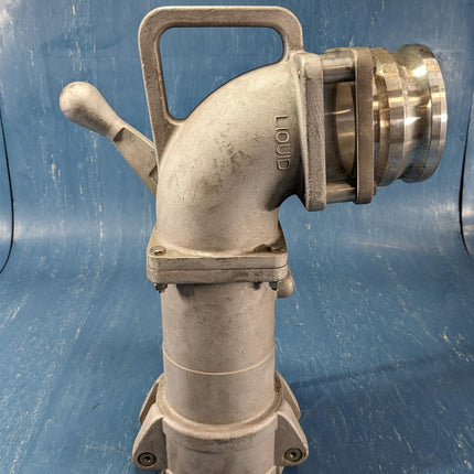 Seal Fast 818-400A Aluminum 918 Series Dual Point Drop Elbow with Outlet AF-400