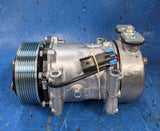 Sanden Heavy Duty Compressor With 8 Groove A/C Clutch 12V 4042