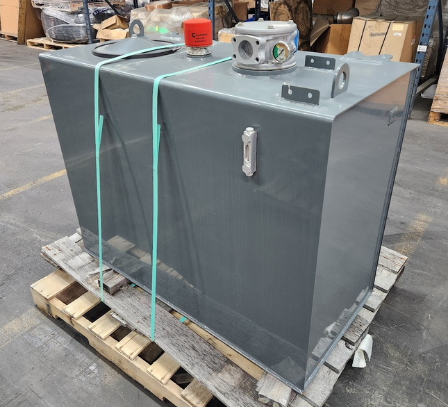 80100017 Manitowoc 150 Gallon Hydraulic Tank Steel Crane 2473296