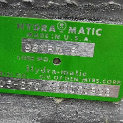GM Transaxle ASM Auto 5 Speed with Torque Converter 1996 Pontiac Bonneville 6 Cyl 3.8L Remanufactured