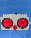 Grote Stop Tail Turn Signal Red Light Power Module 12V Steel Plate and Can 51052