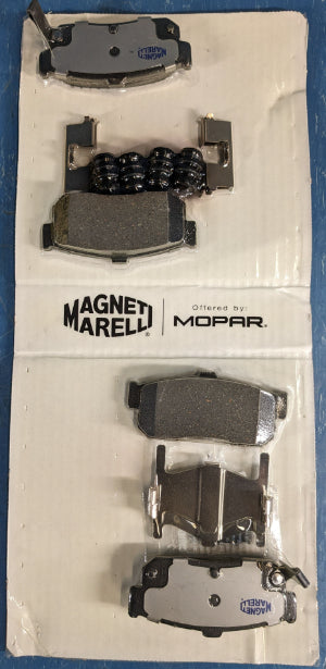 Mopar Magneti Marelli Brake Pad Set 1AMV400595 FMSI 7421-D595 Maxima Altima